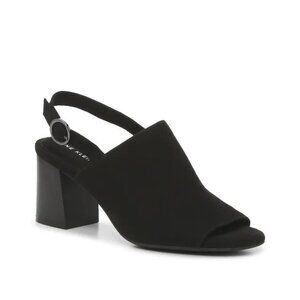 Anne Klein Women's Black Riah Block Heel Sandal - 10